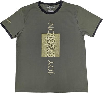 Joy Division - Blended Pulse Heren T-shirt - S - Groen