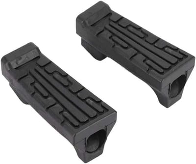 1 Paar Rubber Voorste Voetsteun - Voetsteunen - Voetsteunen voor Motorfiets - Geschikt voor Yamaha YBR 125