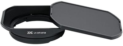 Dailygoody - Lenskap - Aluminium lens hood kit - Geschikt voor Fujifilm - Zwart - Vervangt lenskap - Voor Fujinon XF 16mm F2.8