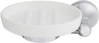 Koperen Wandzeepmand met Chroomafwerking - Ideaal voor Badkamer, Douche en Organisatie