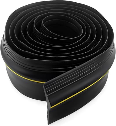 Universele Rubber Dorpel voor Garagedeuren - DIY Dichtstrip, Vloerdichting en Weerbestendig Seal voor Optimale Isolatie