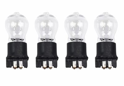 TLVX 4 stuks PW24W Origineel Halogeen Autolampen - Dagrijverlichting – Stadslicht – Achterlampen – Remlicht – Achterlicht – Auto Verlichting – Gloeilampen 3000K Warm Wit Licht – 12V 24Watt – Voor BMW 3-serie – F30 – F31 – MK7 (Xenon model) – Audi Q3