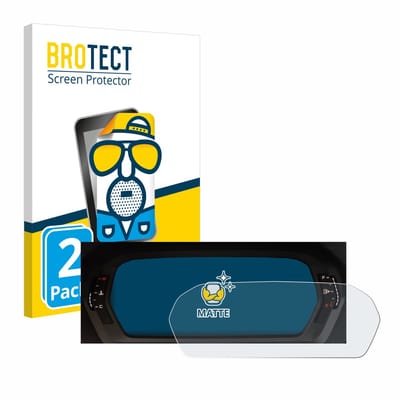 BROTECT - Screenprotector voor Audi A3 2023 Virtual cockpit Plus - Folie Beschermfolie matte 2 Stuks