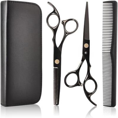 Zylo® Kappersset - Professionele Kappenset - Set voor Mannen en Vrouwen - 22x9x3cm - Zwart