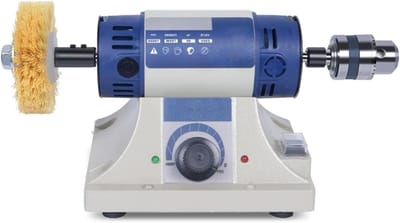 Mini Tafelzaag - Draaibank Machine - Hobby Werk - Variabele Snelheid - 16x14x13cm - Zwart
