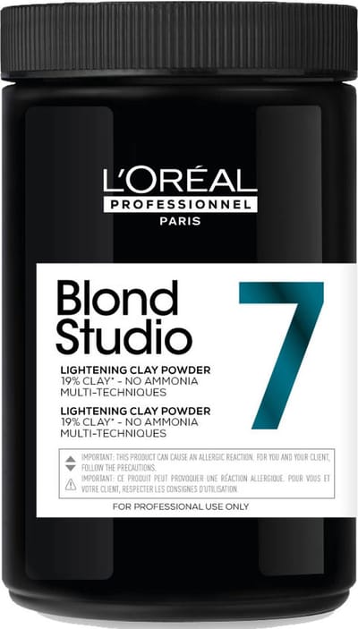 L’Oréal Professionnel - Blond Studio - Clay Powder | Blondeerpoeder voor alle haartypes - 500 ml.