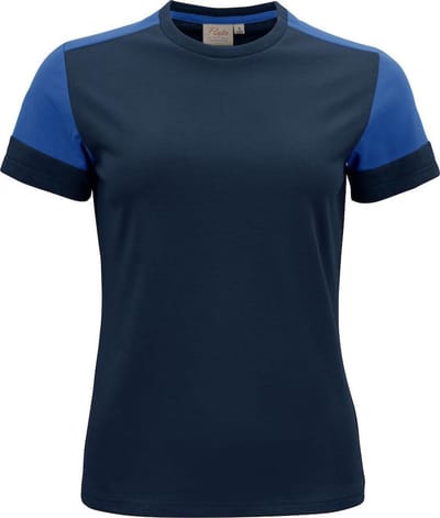 Printer Prime T-Shirt Dames Marine/Kobalt - Maat XS