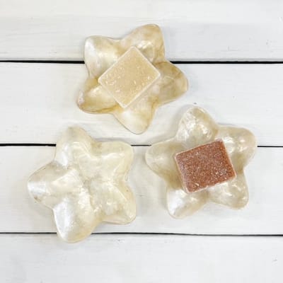 Schaaltje Schelp Capiz Star - 10 cm