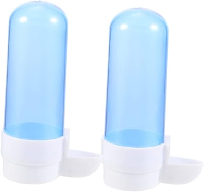 Waterfles voor Vogels - 4 Stuks Drinksystemen voor Vogels, Voeder en Waterdispenser voor Vogelkooi en Vogelhuisje, Plastic Vogelsupply