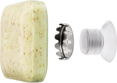 zeepbakje met magneet - 100% roestvrij staal - zonder boren - voor wastafel, douche en badkuip - ShopVlot