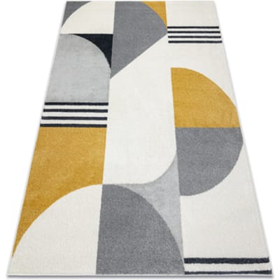 Kleden Rugsx Tapijt FUSION 1327 wit / grijskleuring / 80x150 cm