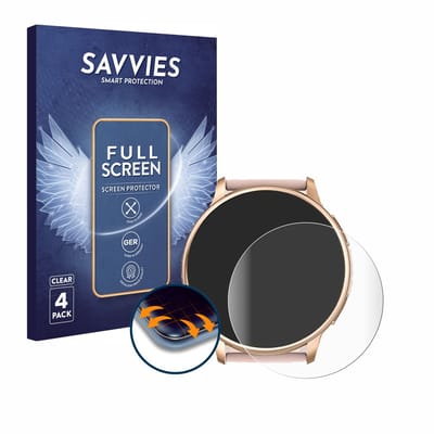 Savvies - Screenprotector voor Ruxingx G35 1.32" - Folie Beschermfolie transparant volledig dekking 4 Stuks