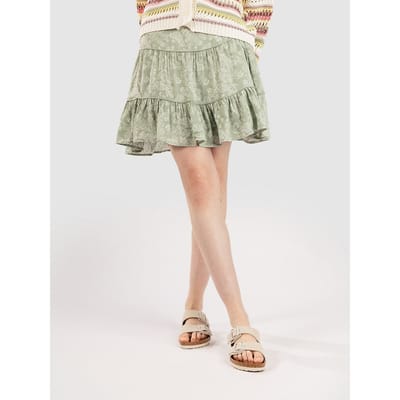 24 Colours 70843 Volant Rok groen