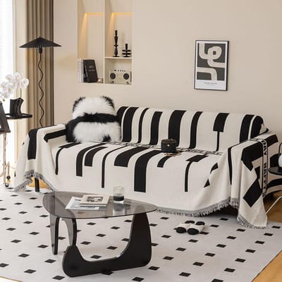 Moderne Licht Luxe High-end Chenille Bank Handdoek, Universele Bankhoes voor Alle Seizoenen, Anti-kattenkrab Bankkussen en Bankhoes 180*130cm