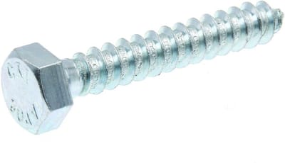 Lag Schroef Bout - Zeskant Bouten - Zware Houtconstructies - Dikkere Diameter - 5/16 X 2 Inch - Verzinkt