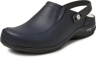 Nursing Care Clog Open Elastiek - Blauw Medische Klompen