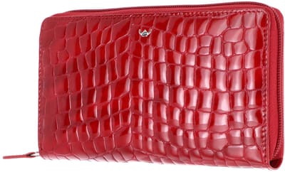Golden Head Leren portemonnee Cayenne RFID Protect RV-Damenbörse 2820 Multi - Rot Limited rood