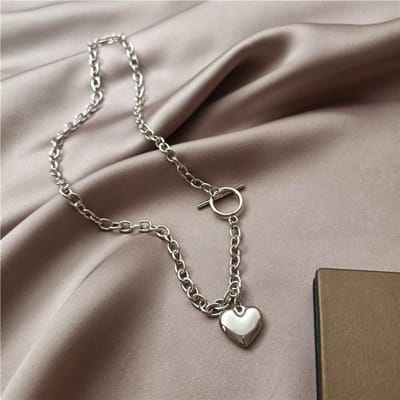 Vintage Ketting Aan Nekketting Dames Sieraden Gelaagde Accessoires Voor Meisjes Kleding Esthetische Cadeaus Mode Bohemia Hanger gray