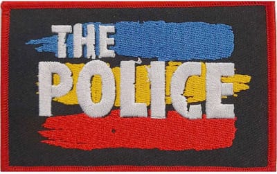 The Police - 3 Stripes Logo Patch - Multicolours
