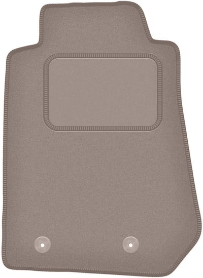 Beige bestuurdersmat voor: Isuzu D-MAX II pick-up (2011-)