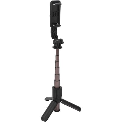 Selfiestick Stabilisator 360 graden Rotatie Statief met Afstandsbediening Auto Balans Draagbare Telefoonhouder