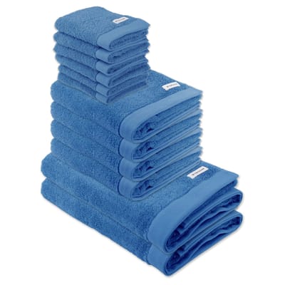 Tom Tailor Handdoek Color Bath Een maat, 50x100 Verpakking van 12