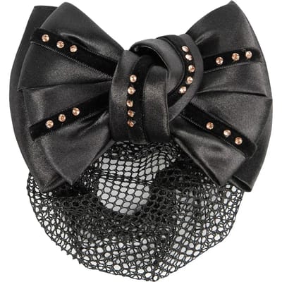 Harry's Horse Knot Haarspeld Scrunchie Zwart - RoseGold