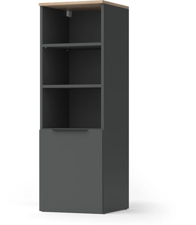 Vicco Wido Universele kast – 40.2 x 120 cm met een deur Antraciet/Sonoma