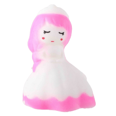 Zacht Squishy Prinses Knijpspeelgoed - 10 cm - Assorti