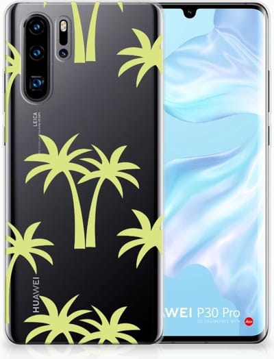 Huawei P30 Pro TPU Case Palmtrees