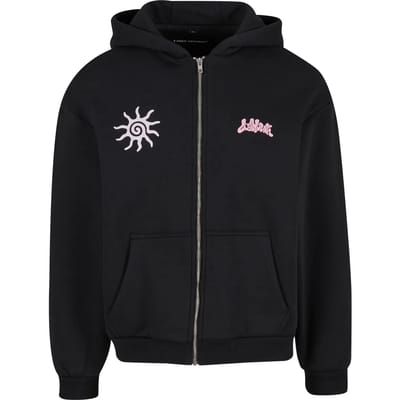 Oversized zip hoodie Lost Youth With Love
