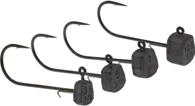 Westin Fishing Ned Jig Head Tungsten haak 1/0 Zwart Tungsten 3.5g