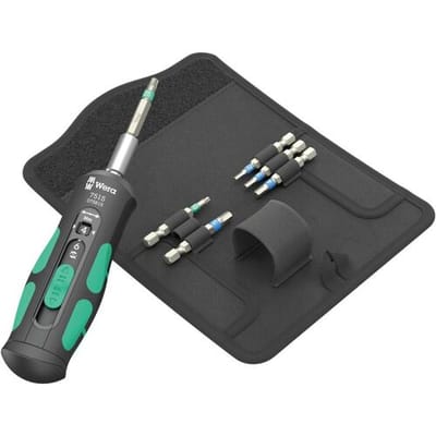 Wera 7515/7 Kraftform Safe-Torque Speed Bicycle 1 05075850001 Bitset 7-delig Torx, Inbus Incl. bithouder en schroevendraaier
