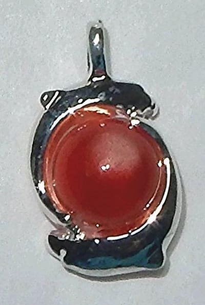 Dolfijn hanger kattenoog