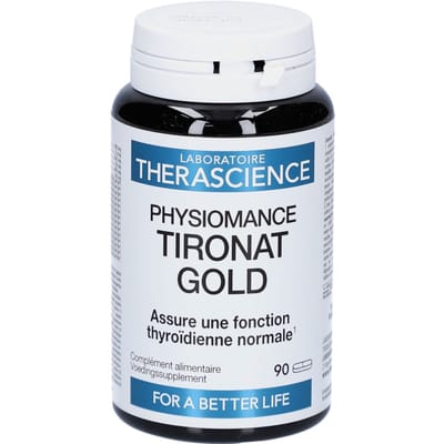 Laboratoire Therascience Physiomance® Tironat Gold 90 Gecomprimeerde tabletten