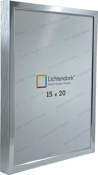 Wissellijst A0 84,1x118,9cm – Chrome Zilver – Aluminium – Ontspiegeld UV Werend Acrylite – ALU Pro-Line Lichtendonk - Posterlijst – Fotolijst – Fotokader – Cadre Photo – Photoframe