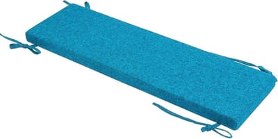 Bankkussen met Ritssluiting - Zitkussen Tuinbank - Binnen en Buiten - Antislip Onderkant - Tot 150cm Lang - Meerdere Kleuren