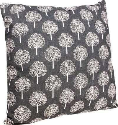 QUVIO Kussensloop Boom 45 x 45cm / Kussenhoesje/ Kussenbeschermer / Omtrek kussen - Antraciet