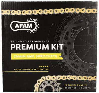 Kit chaîne Afam pour Moto Yamaha 50 DTR 2003 à 2012 Neuf