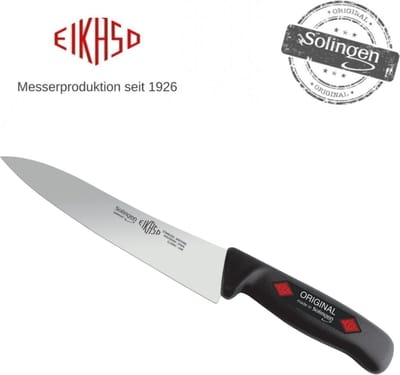 Eikaso Solingen Universeelmes 19 cm – Semi-flexibel RVS Lemmet – Ergonomisch Handvat