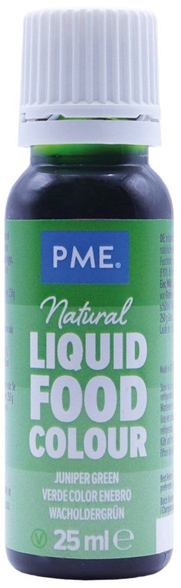 PME Natuurlijke Groene Voedselkleurstof Vloeibaar Groen 25g