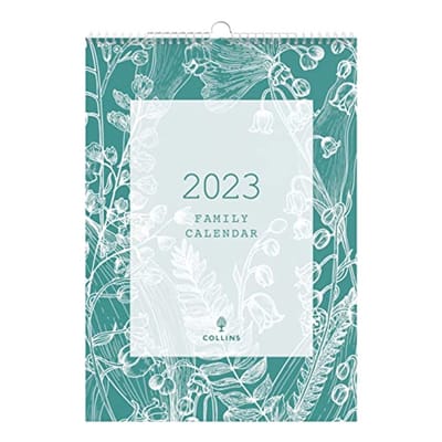 Familie Wandkalender A3 2023 - Wiro Gebonden met 5 Personen Kolommen