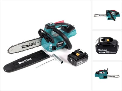 Makita DUC 254 T1 accu-kettingzaag 18 V 25 cm borstelloos + 1x accu 5.0 Ah - zonder oplader