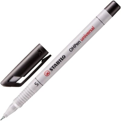 STABILO OHPen - Non-permanent - Superfine 0,4 mm - Zwart - per stuk