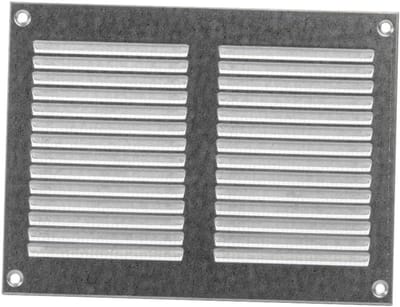 200x150mm verzinkt ventilatierooster afsluitrooster insectenbescherming afvoerlucht toevoerlucht metalen rooster
