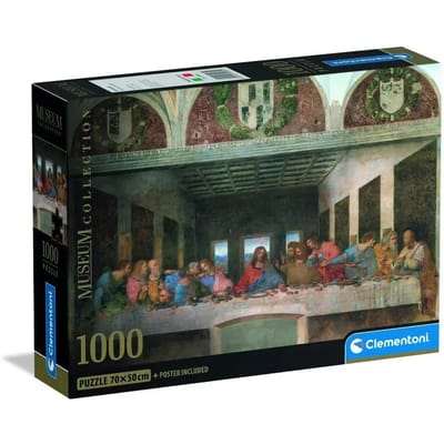 Clementoni - Puzzel - 1000 Stukjes - Het Laatste Avondmaal - Puzzel Voor Volwassenen