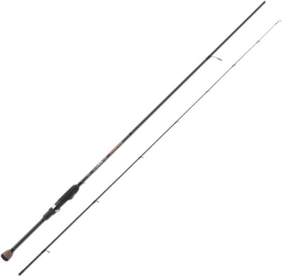 Spinhengel - Forelhengel - Actief Vissen - Gesplitste Carbon Punt - 228 cm - Meerkleurig