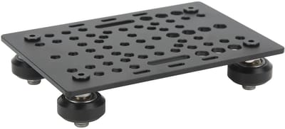 Dailygoods- Portaalplaat Aluminium - Hoge Sterkte - 4 Gaten - Universele V-Sleuf Rail - 3D Printer - Duurzaam Ontwerp - 3D-printerplaat