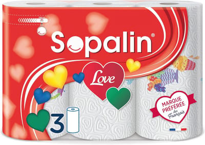 Decoratieve Papieren Handdoeken – 3 Rollen – 3 Lagen – Duurzaam en Milieuvriendelijk