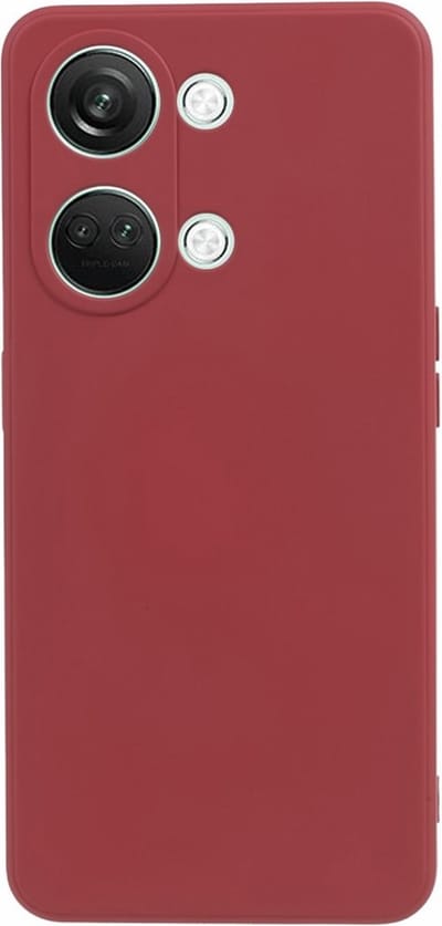Coverup Hoesje - Geschikt voor OnePlus Nord 3 Hoesje - Coverup Colour TPU Back Cover - Indian Red